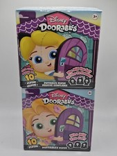 Lot of 2 Factory Sealed DISNEY DOORABLES Puffables 10" Plush