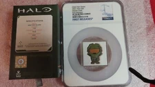 2021 Niue Halo Master Chief XBOX  1oz .999 Silver NGC PR70 Niue $2 Coin
