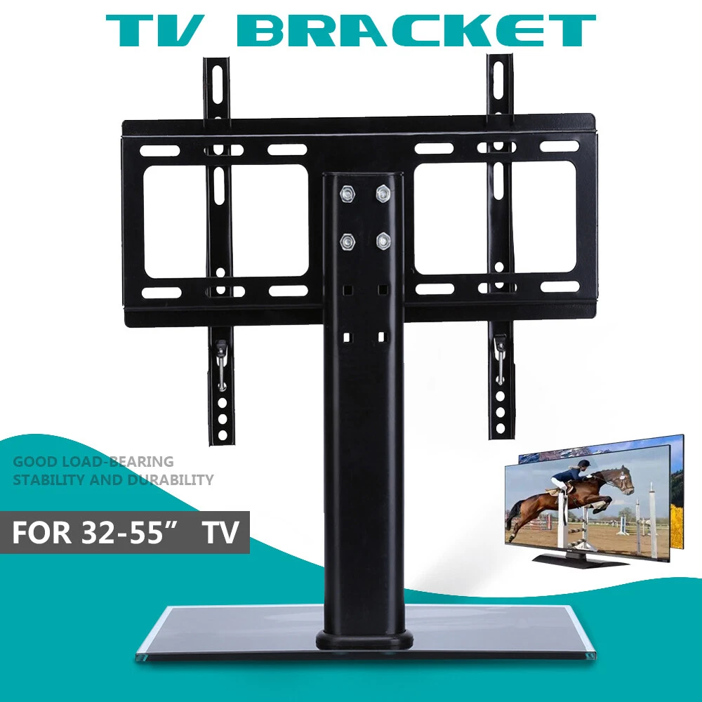 Adjustable Tabletop TV Stand Base Bracket Pedestal Rack For Sony LG 32 55