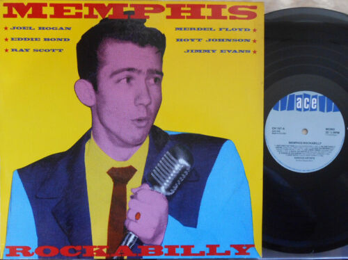  Memphis Rockabilly ORIG UK LP VG+ 86 Ace CH167 Eddie Bond Ray Scott Jimmy Evans - Foto 1 di 1