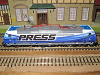 Tillig 05033 - Dc - Spur Tt - Elektrolok Br 145 - 20 Jahre Press - Ep. Vi