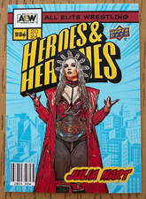 JULIA HART Heroes & Heroines 2024 AEW Upper Deck #AHH-15 SISTERS OF SIN