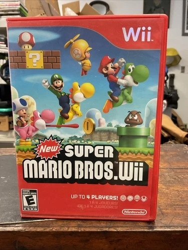 New ListingNew Super Mario Bros. Wii (Nintendo Wii, 2009) Used Game Good