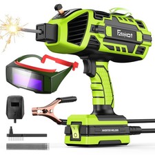 Portable 110V IGBT Inverter ARC Welding Machine Kit w/Auto Darkening Goggles
