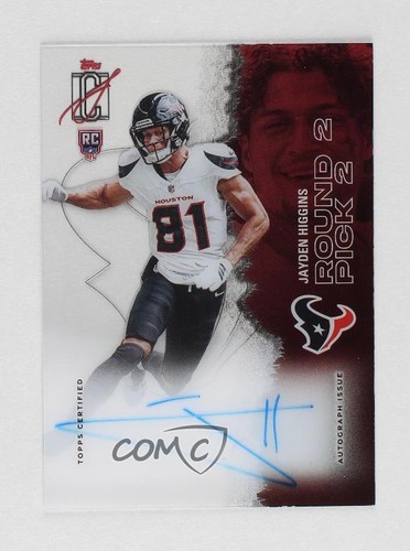 2025 Topps Signature Jayden Higgins Rookie Class Autographs (RAW)