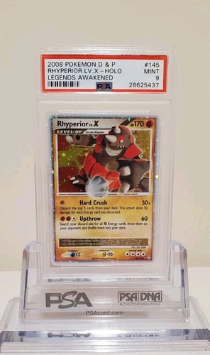 Rhyperior LV.X graded PSA 9 for sale on eBay