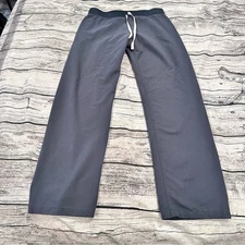 Figs Technical Collection Straight Leg Scrub Pants in Charcoal, Size Small
