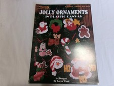 Leisure Arts  Jolly Ornaments in Plastic Canvas  1660 Year 1996 