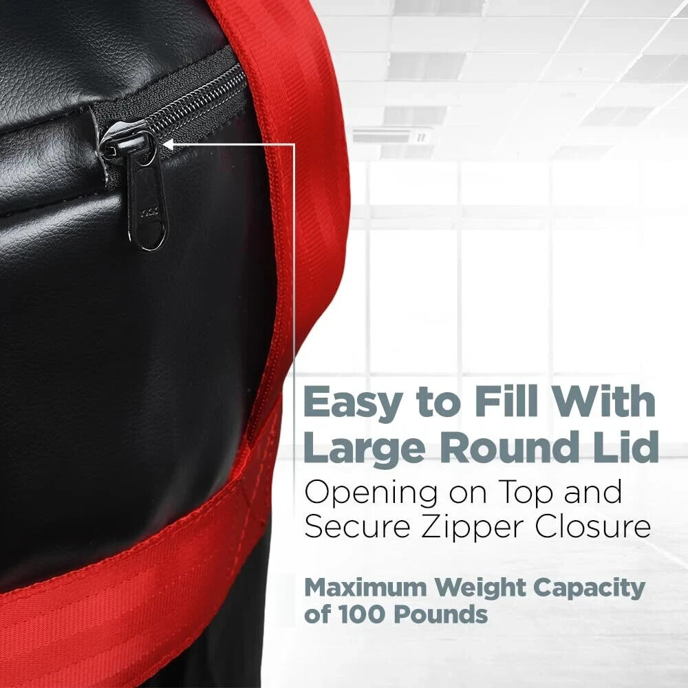 Logest Hanging Punching Bag - 100 Lbs Max Capacity for MMA Karate Judo Muay T...