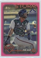 2024 Topps Pro Debut Fuchsia Foil 49/199 Dillon Head #PD-25 06l3