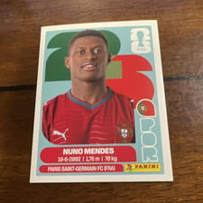 Panini FIFA World Cup 2026 Nuno Mendes Portugal Rookie Sticker POR 7