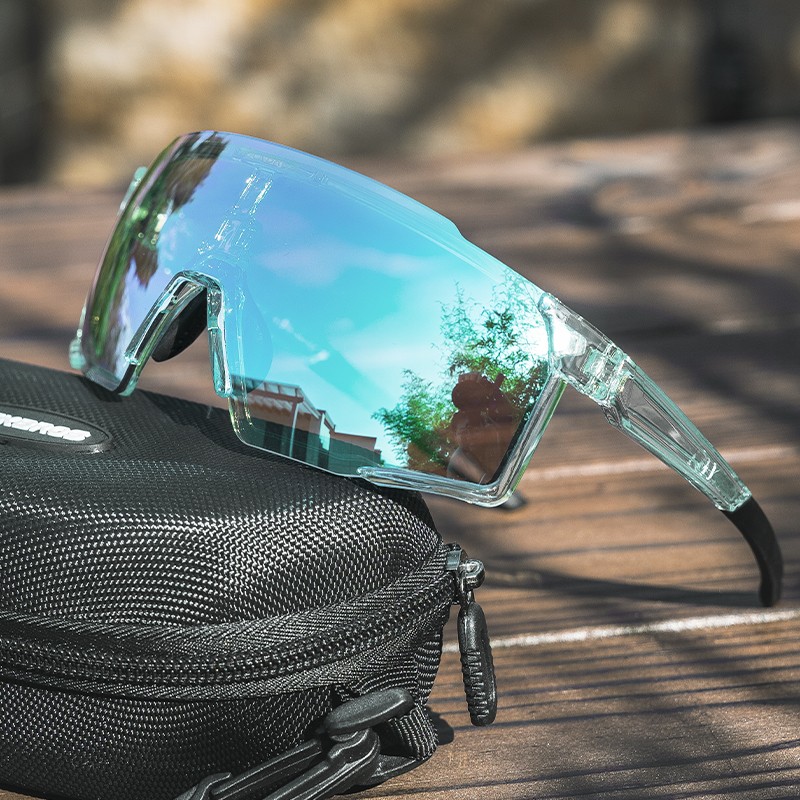 ROCKBROS Photochromic Cycling Sunglasses Bike Sports Glasses UV400 Protection