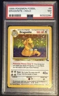Pokémon TCG Dragonite Fossil Holo Rare Card 4/62 PSA 7