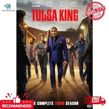 Tulsa King Season 3 Complete DVD 2025 Sylvester Stallone Region Free Eng Sub
