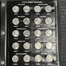 State Quarter Book In Us State Quarters (1999-2008) | eBay