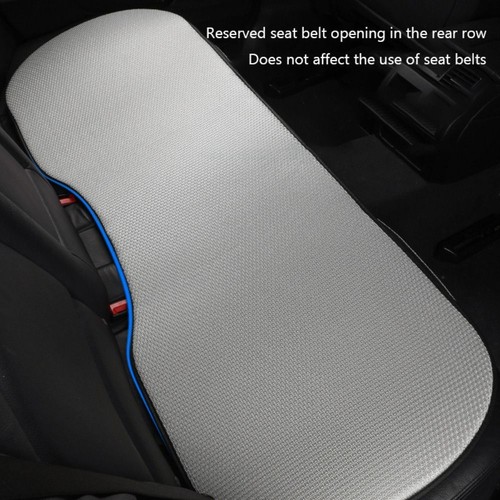 Solid Color Car Seat Cushion Breathable Front/Rear Auto Seat Pad Four Seasons - Picture 3 of 20