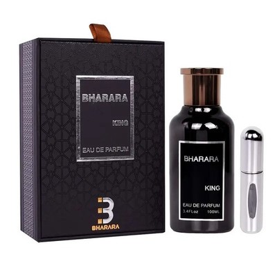 Bharara King Eau de Parfum Men's perfume 100ml, advanced gift box, lasting fragr