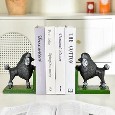 Sungmor Cast Iron Bookends Home Office Bookshelf Book End Table Sculptures Decor