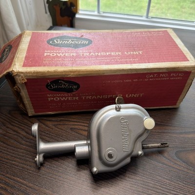 Vintage Original Sunbeam Mixmaster PU 10 Power Transfer Unit With Box
