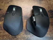 Lot Of 2 Logitech MX Master 3S Wireless Mouse - Black