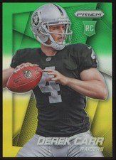 Derek Carr Rookie Card Gallery and Checklist 56