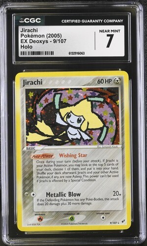Jirachi graded CGC 7 for sale on eBay