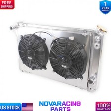 High Cooling Radiator Shroud Fans For Chevy Camaro 1982-1992 Iroc-z Rs Z28 V8