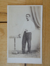 1860/70s CDV Photo of Indian Servant by TANDY & Co Bombay, India