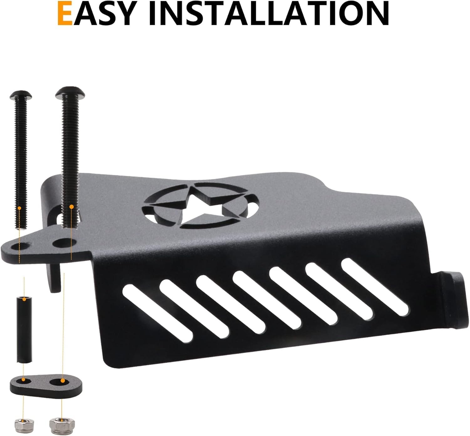 Foot Pegs for Jeep Wrangler Door Hinge Front Foot Peg Doors off for 2007-2025 Je thumbnail 6