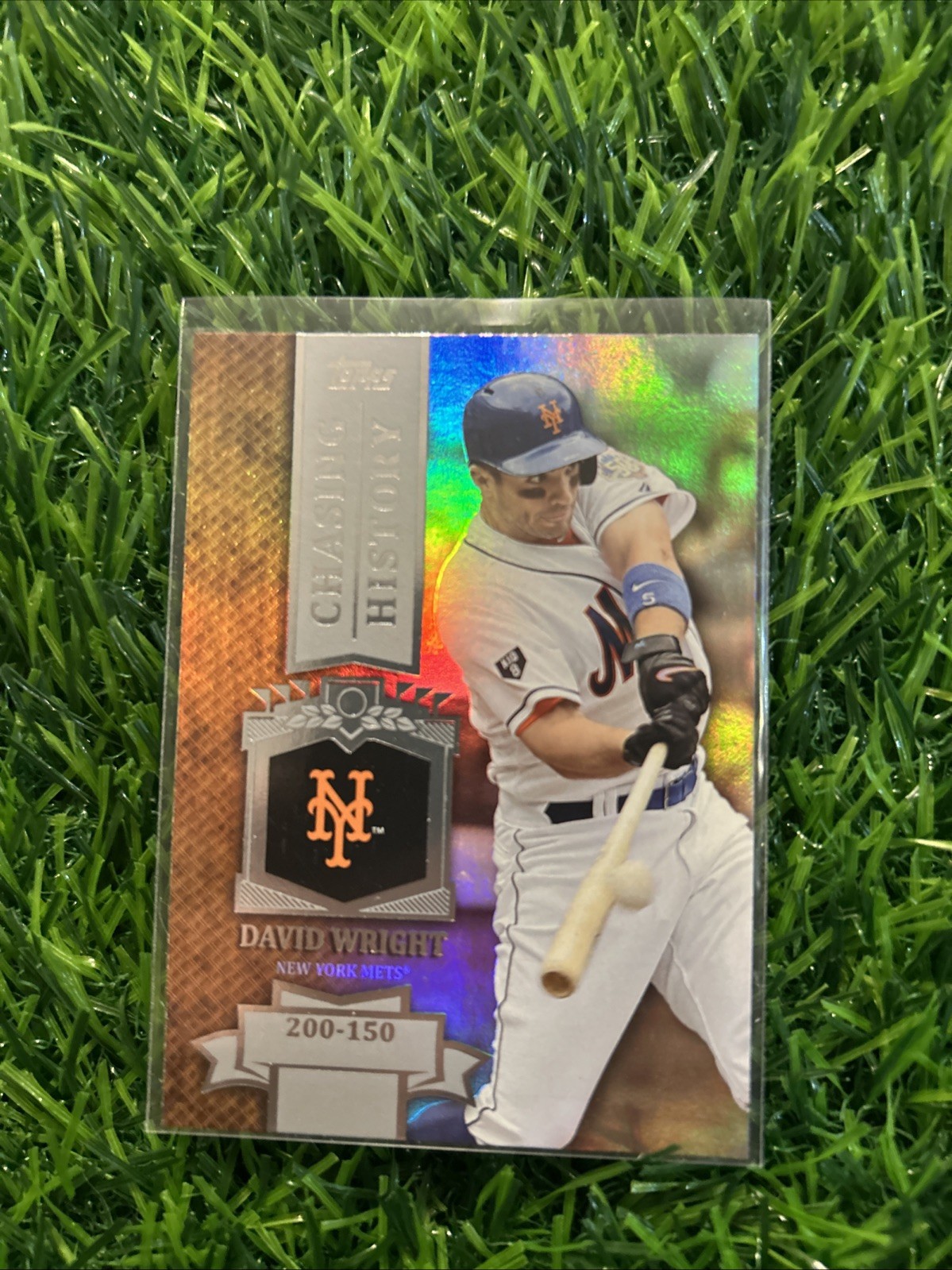 2013 Topps - Chasing History David Wright #CH-99 New York Mets C7