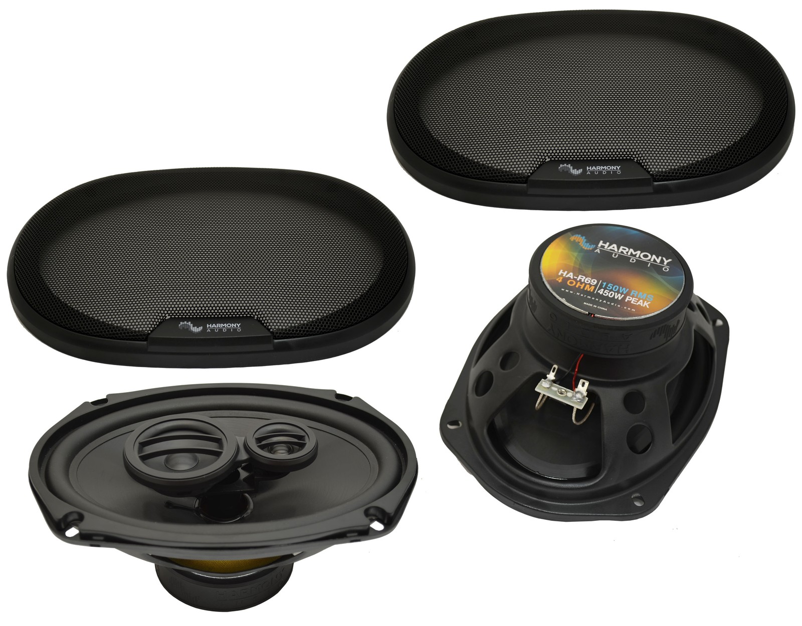 Fits Oldsmobile Alero 1999-2000 Rear Deck Replacement Speaker HA-R69 Speakers