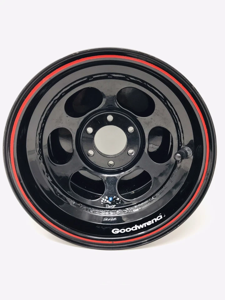 Basset Race Wheel 8 英寸宽 Dale Earnhardt 好扳手 1 仅 6 个凸耳 — 第 3/4 张图片