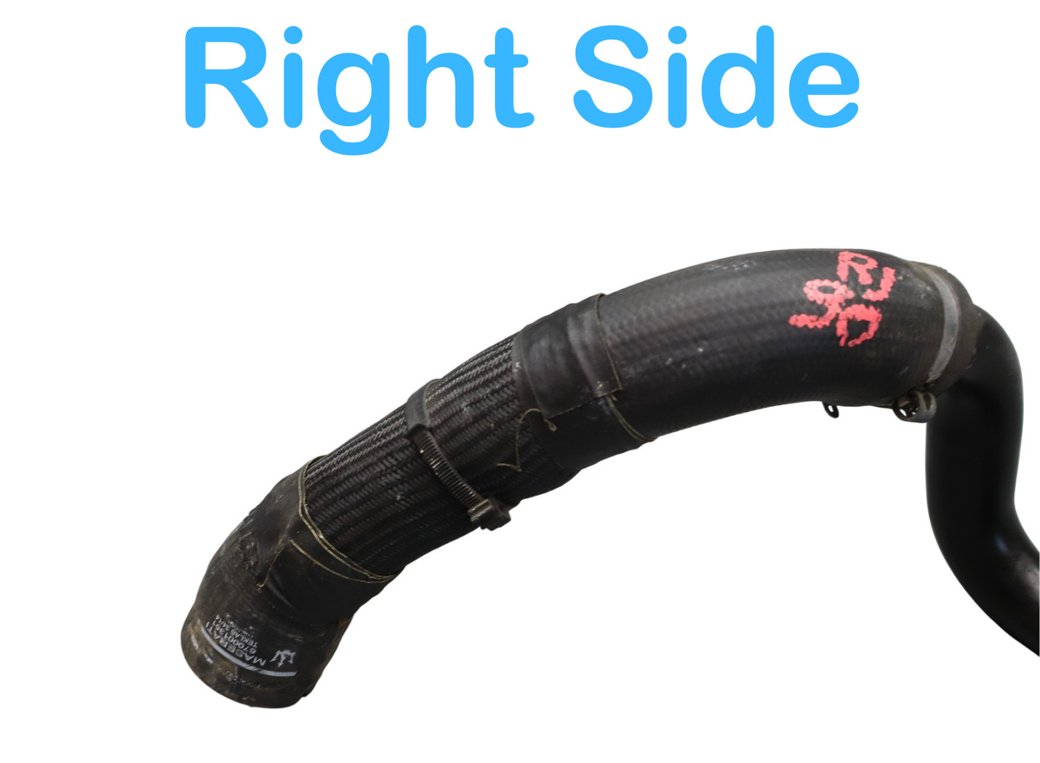 14-17 Maserati Ghibli Right Side Turbo Intercooler Pipe Duct Hose Line Oem