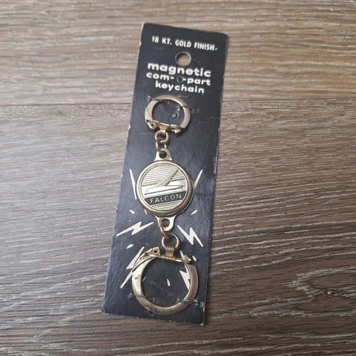 NOS Ford Falcon Magnetic Valet Key Ring Key Chain Fob Accessory