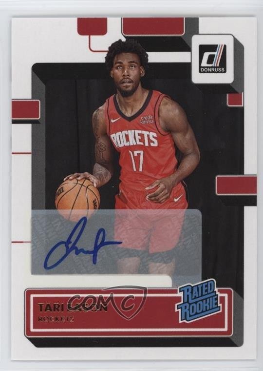 2022-23 Panini Donruss Rated Signatures Tari Eason #217 Rookie Auto RC 0l8y