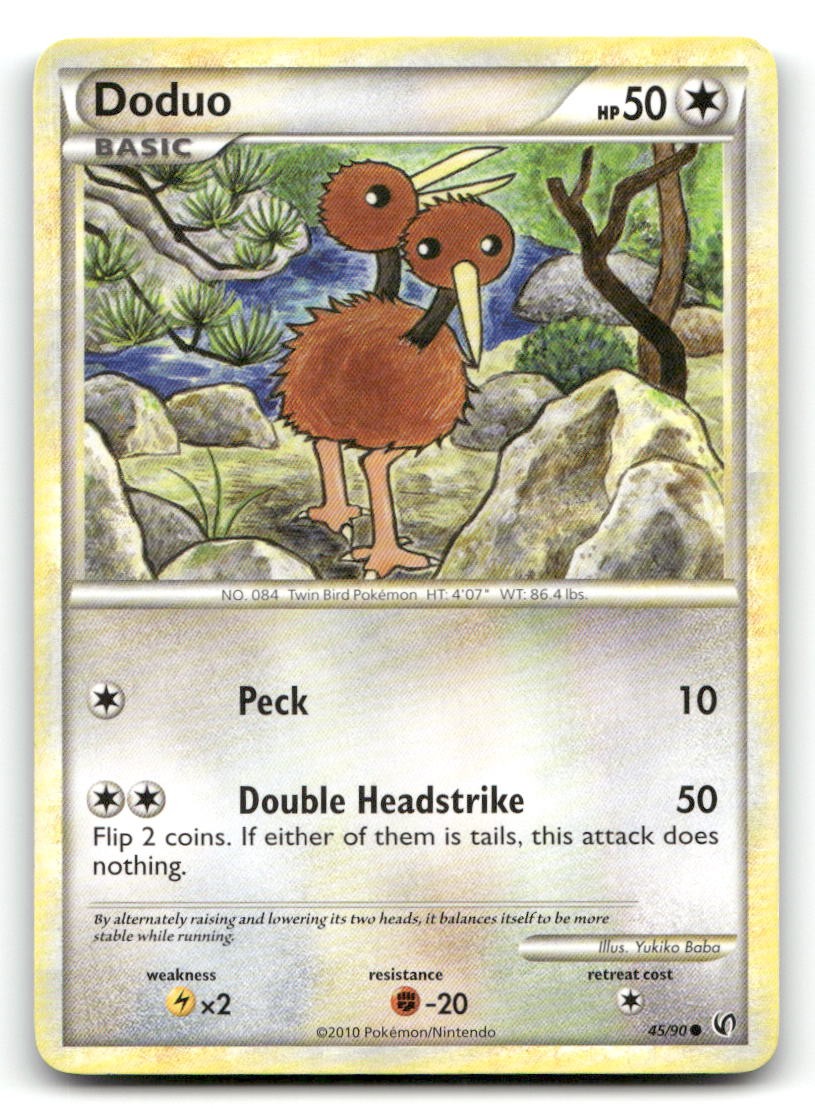 Doduo Undaunted 45/90 LP Pokemon