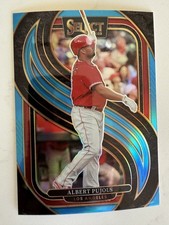 ALBERT PUJOLS 2025 Panini Select Baseball LIGHT BLUE PRIZM #101 #'d /199