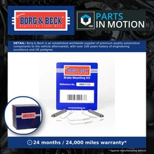 Brake Pad Fitting Kit fits CITROEN SAXO VTS Front 1.1 1.4 1.5D 96 to 04 B&B New