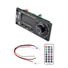 New Bluetooth MP3 Decoder Board 2 50W Amplifier Audio Player Car FM Radio Module