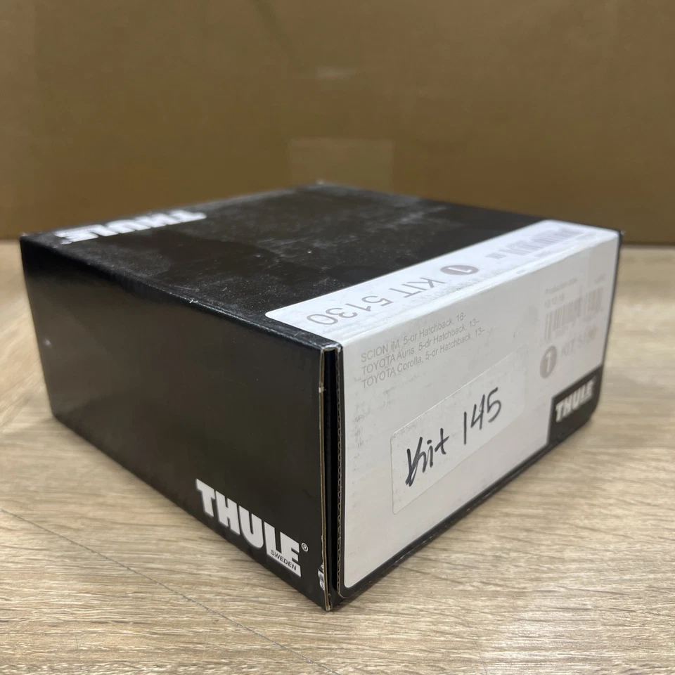 Thule 5130 Evo/Edge зажим багажник на крышу подходит набор для 2017-18 Toyota Corolla iM набор 145 - Изображение 2 из 4