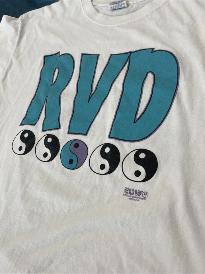 Rob Van Dam ECW Vintage Tee I'm the F'n Show 4:20 Extreme Wrestling Sz Xl *RARE - Image 3 of 4