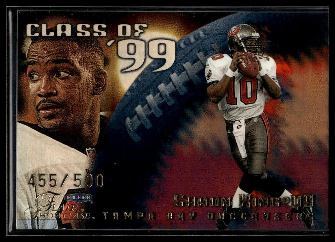 1999 Flair Showcase #15 CN Shaun King Class of '99 #/500 SN