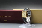 [Near MINT] Vintage Seiko Dolce 8J41-5000 Gold Quartz Men's Watch From JAPAN