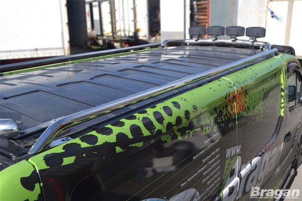 DachträGer + QuerträGer + Stopper FüR Ford Transit Tourneo Custom LWB 2018-2023-image