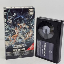 Moonraker BETAMAX Beta Tape Roger Moore James Bond 007 CBS Fox Video 1979 BETA
