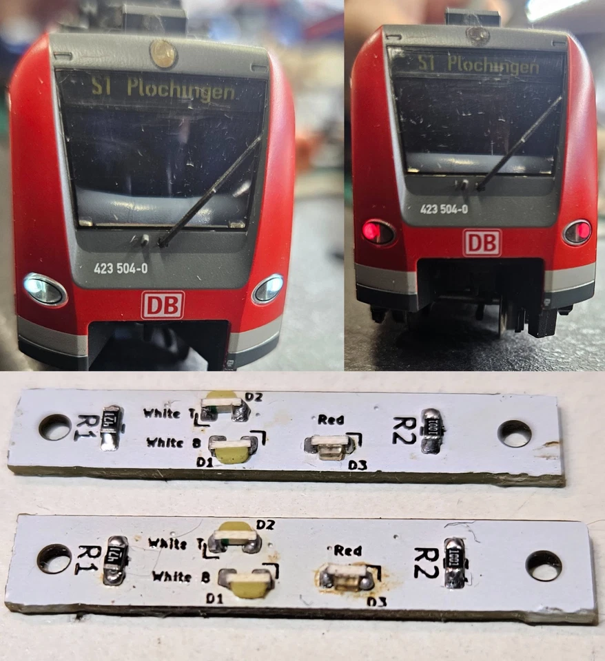 ROCO 63050 / 69050 / 63052 / 69052 BR423, BR 423 LED Umbau KIT