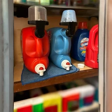 Tide, Gain, Downy Cup Holder With Drain ￼