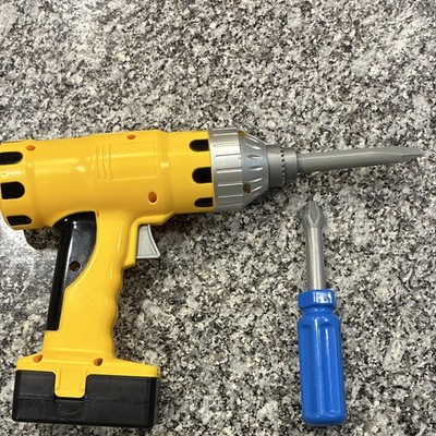 Kids Power Drill With Tool. Battery Powered Drill. Still Works. A1