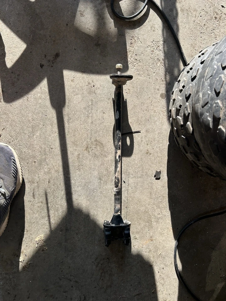 2010 Can-Am Ds90 Four Stroke Handlebars with stem switch brake lever - Image 3 of 3