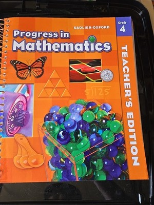 Sadlier PROGRESS IN MATHEMATICS Grade 4 TEACHER S Edition